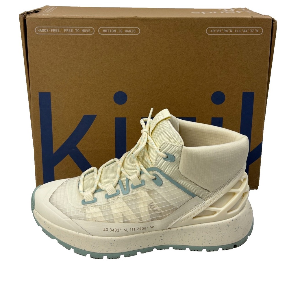 KIZIK WASATCH-MID PRISTINE/SURF SPRAY SHOES WOMENS SIZE 9.5 - NEW
